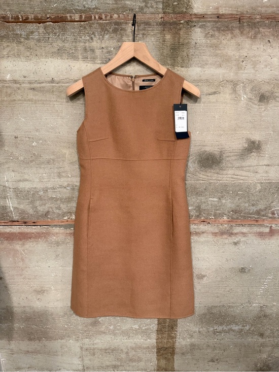 MaxMara Dresses & Skirts - MaxMara Camel Wool Sleeveless Shift Dress